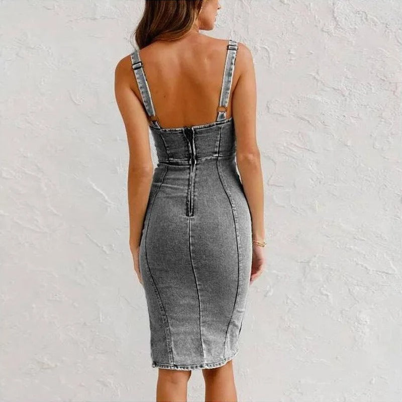 Jane | Stylish Casual Denim Dress