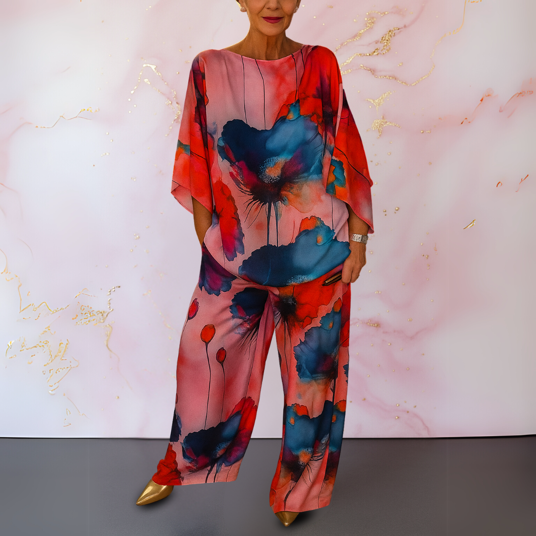 Moniek | Satin Two-Piece Women's Set