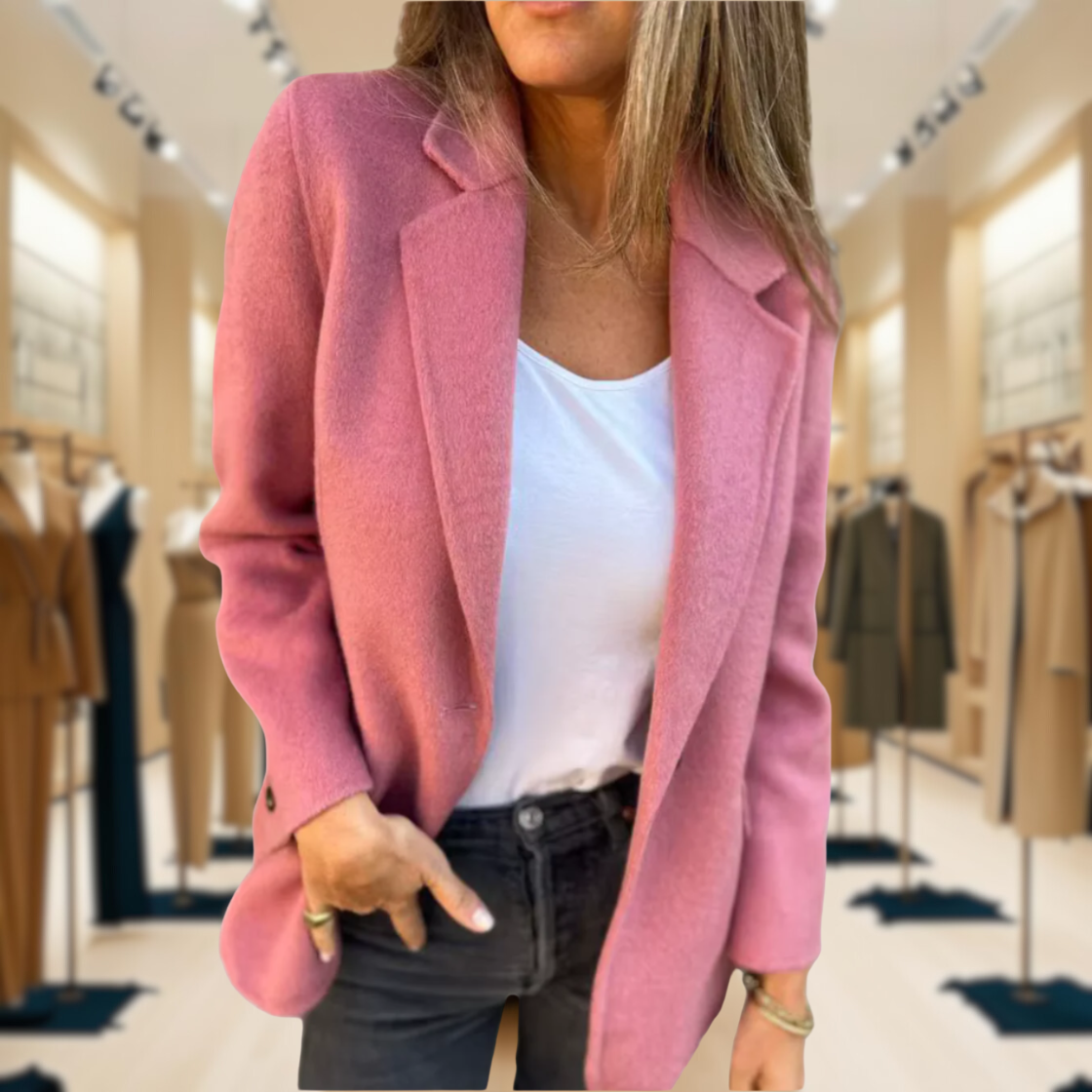 Suzanne – Casual wool blazer