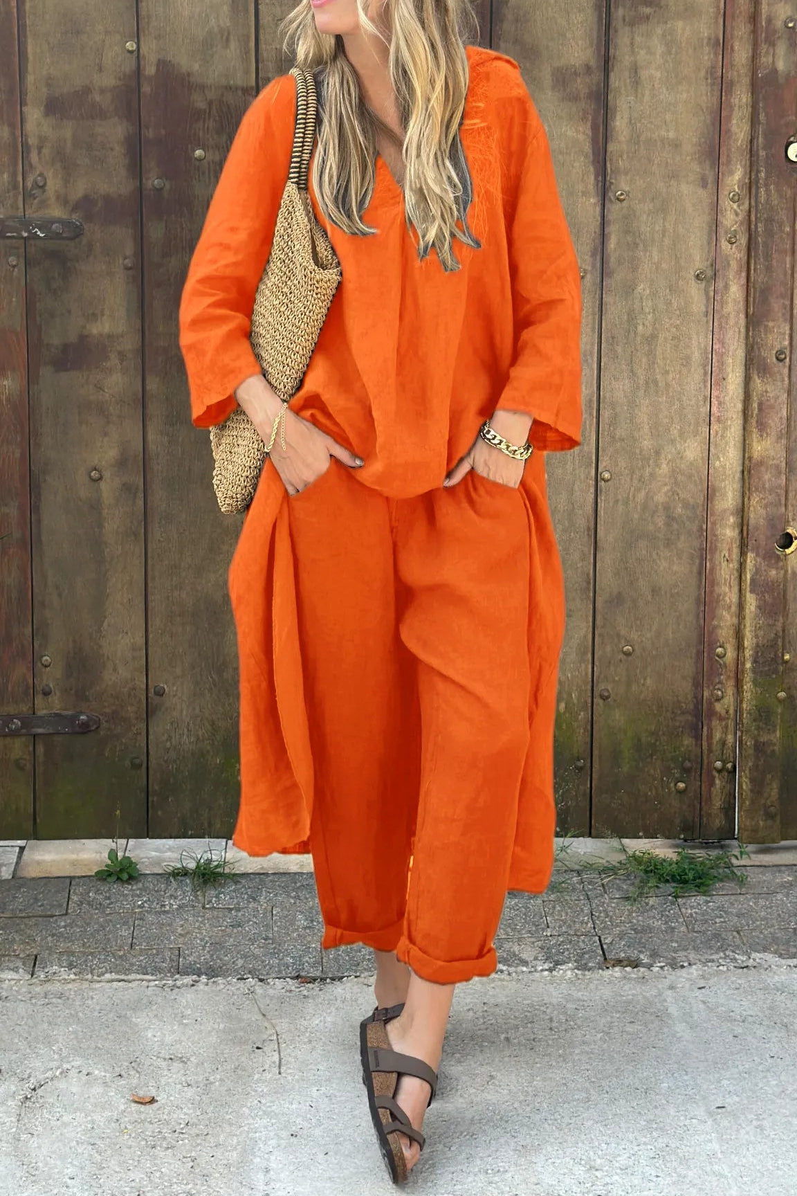 ELENA | Elegant Two-Piece Ensemble with Versatile and Chic Style