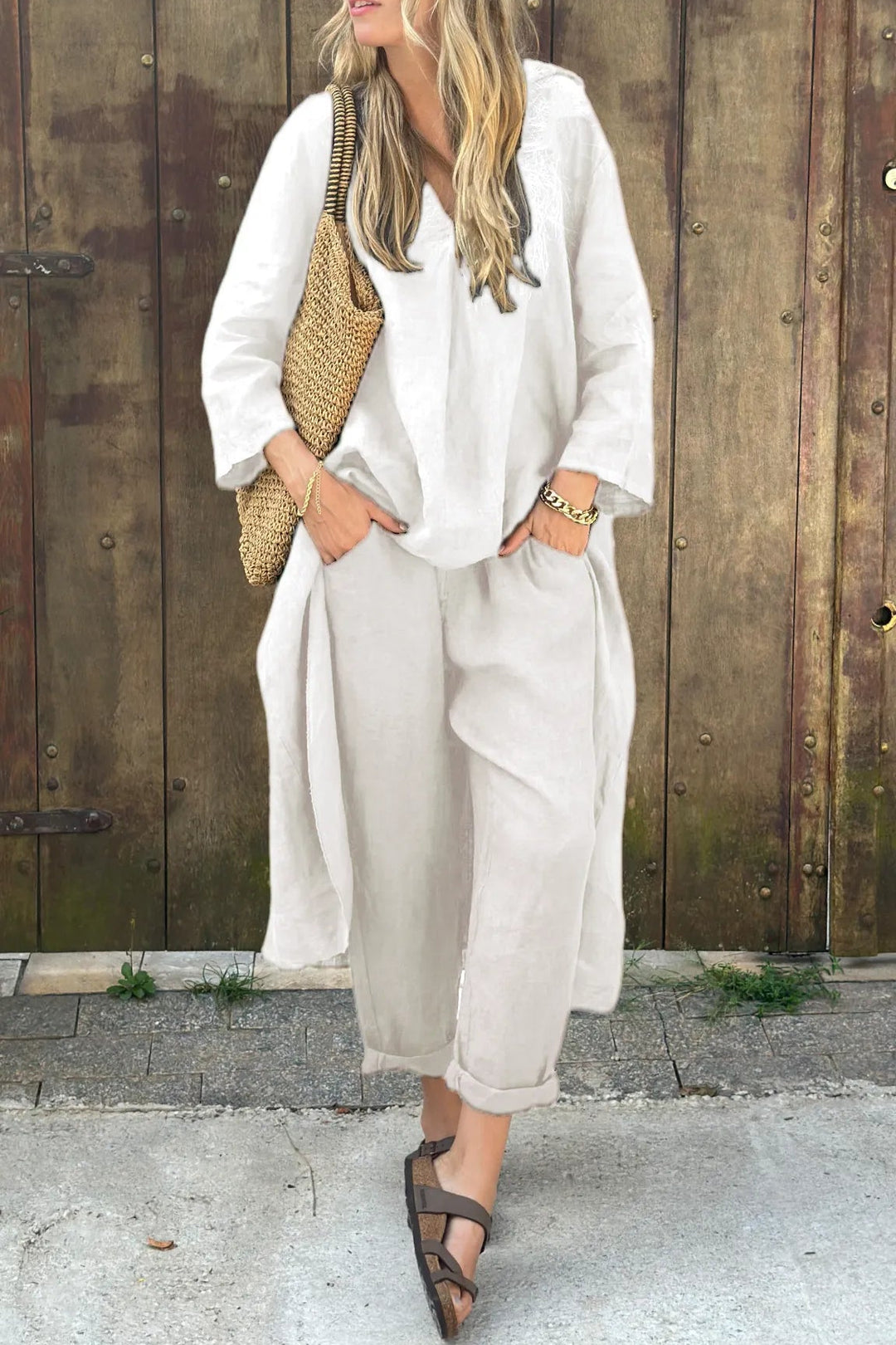ELENA | Elegant Two-Piece Ensemble with Versatile and Chic Style