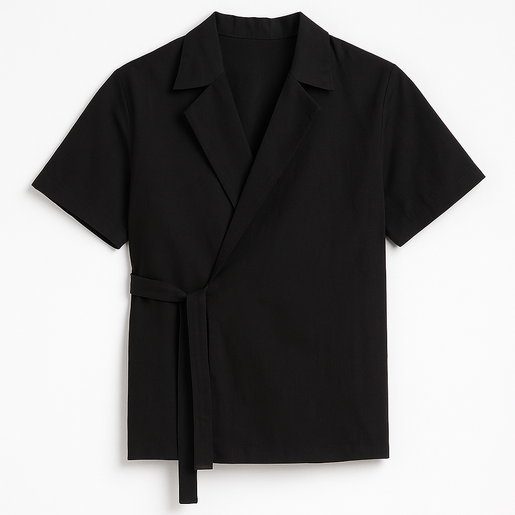 Vittorio - Short Sleeve Wrap Shirt