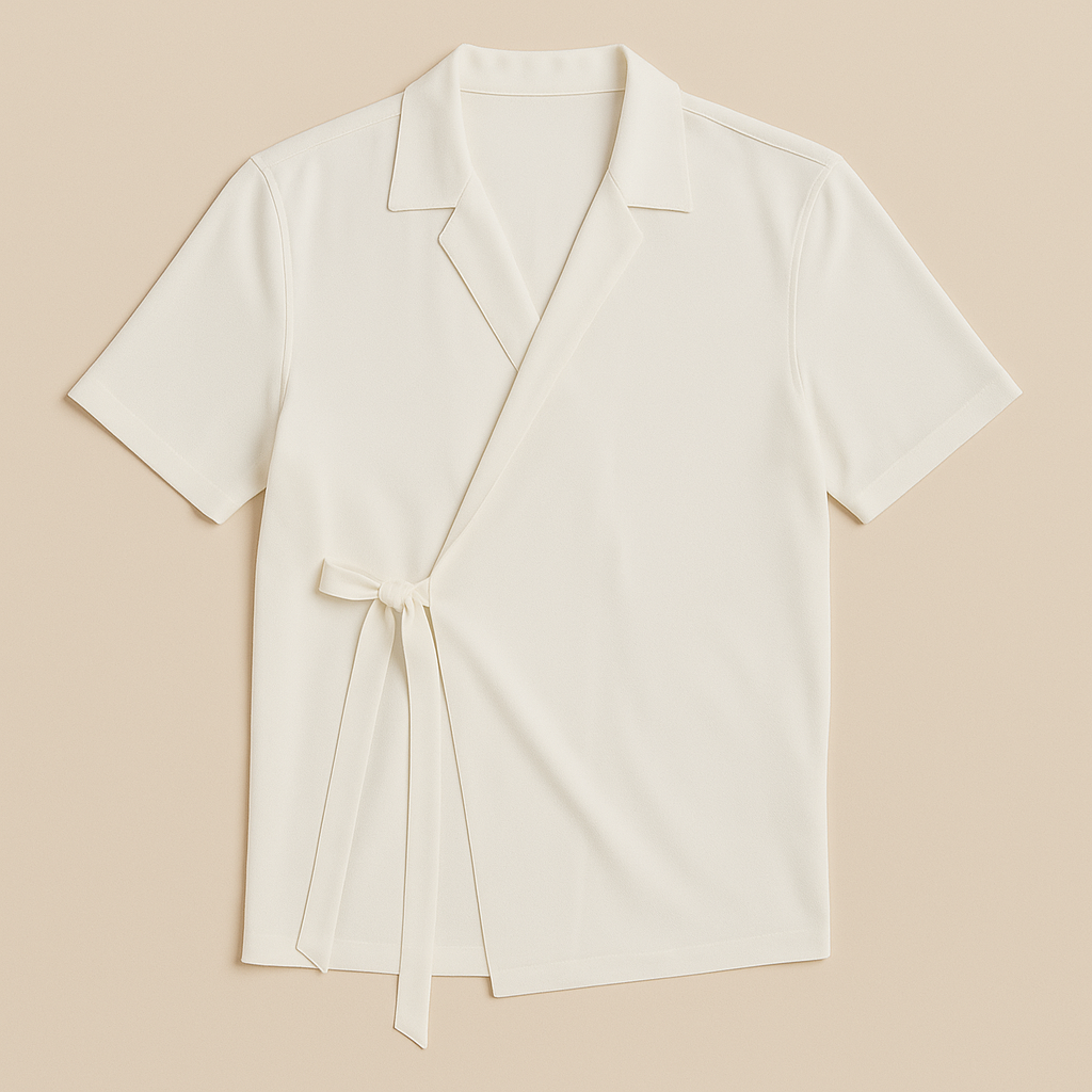 Vittorio - Short Sleeve Wrap Shirt