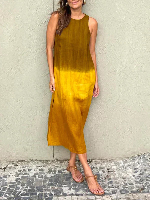 AMALIA | Long Dress with a Natural and Comfortable Style for All Occasions