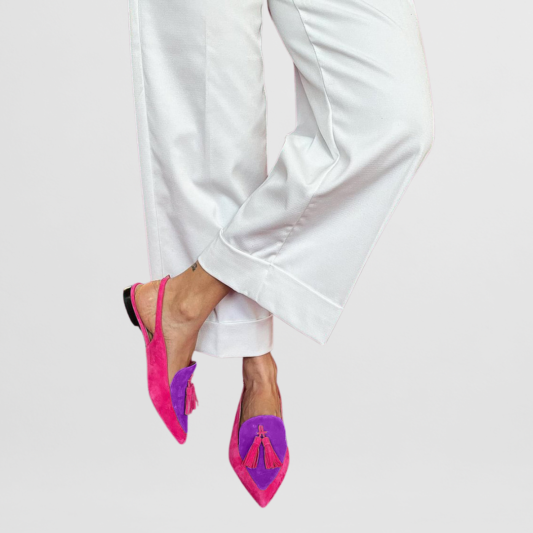 Fiona™ | Colorful Pointed Loafers