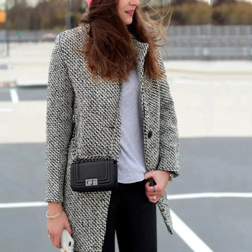 Evelyn – Chic Wool Winter Coat