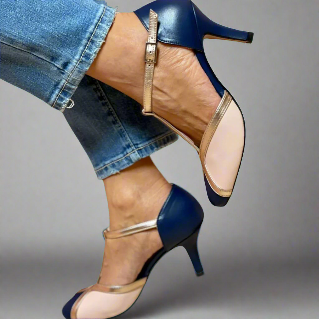 Brunhilde | Elegant Orthopedic Sandals with Heels