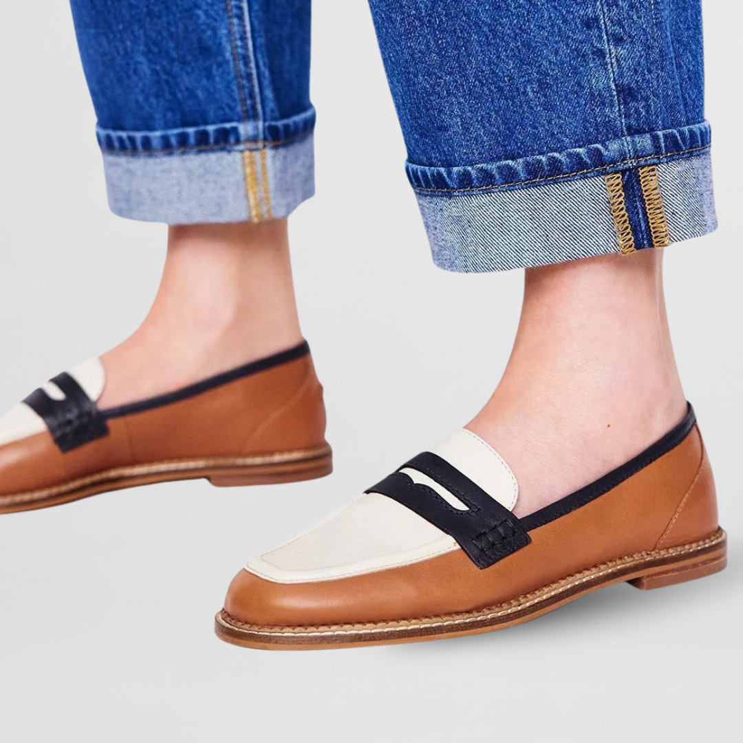 Élodie™ | Colorful Print Loafers