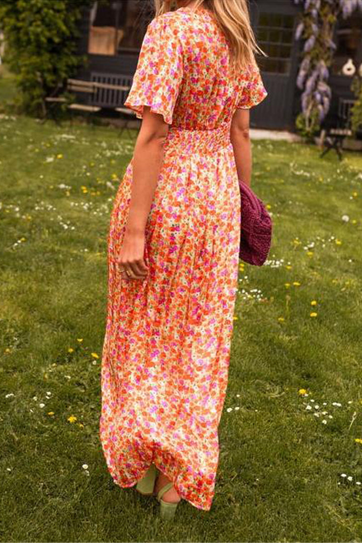 MARIELLA | Long Floral Dress with a Romantic and Airy Style