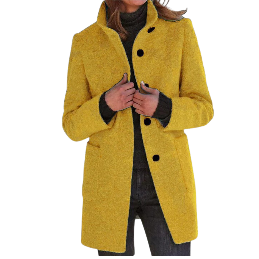 Stella-Marie | Women's Coat with High Collar