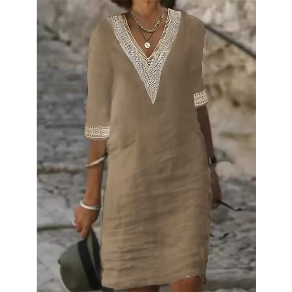 Celestina | This White Dress that Reveals Your Natural Elegance