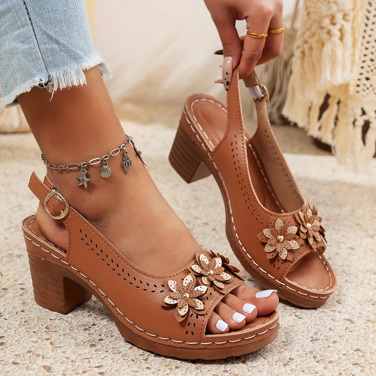 Hailey | Stylish Comfortable Block Heels