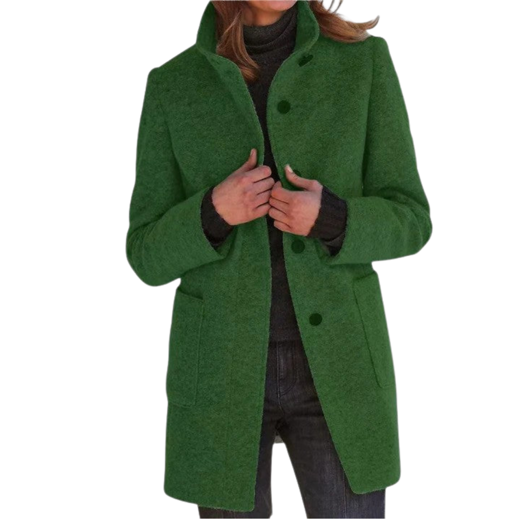 Stella-Marie | Women's Coat with High Collar