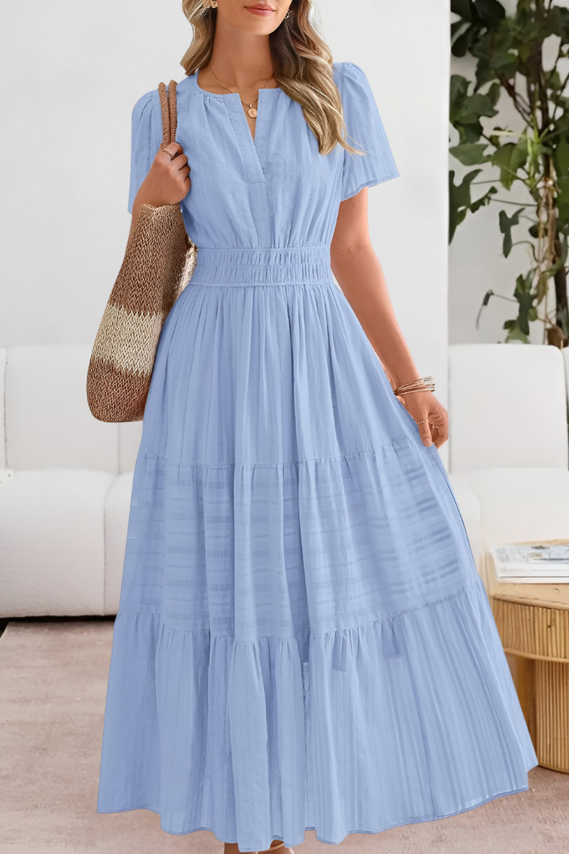 ROSALIA | Elegant and Fresh Boho Maxi Dress for Summer
