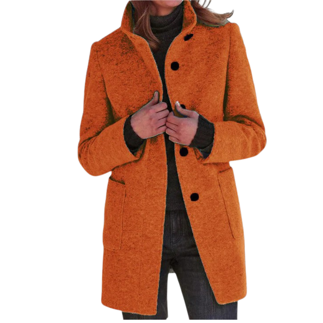 Stella-Marie | Women's Coat with High Collar