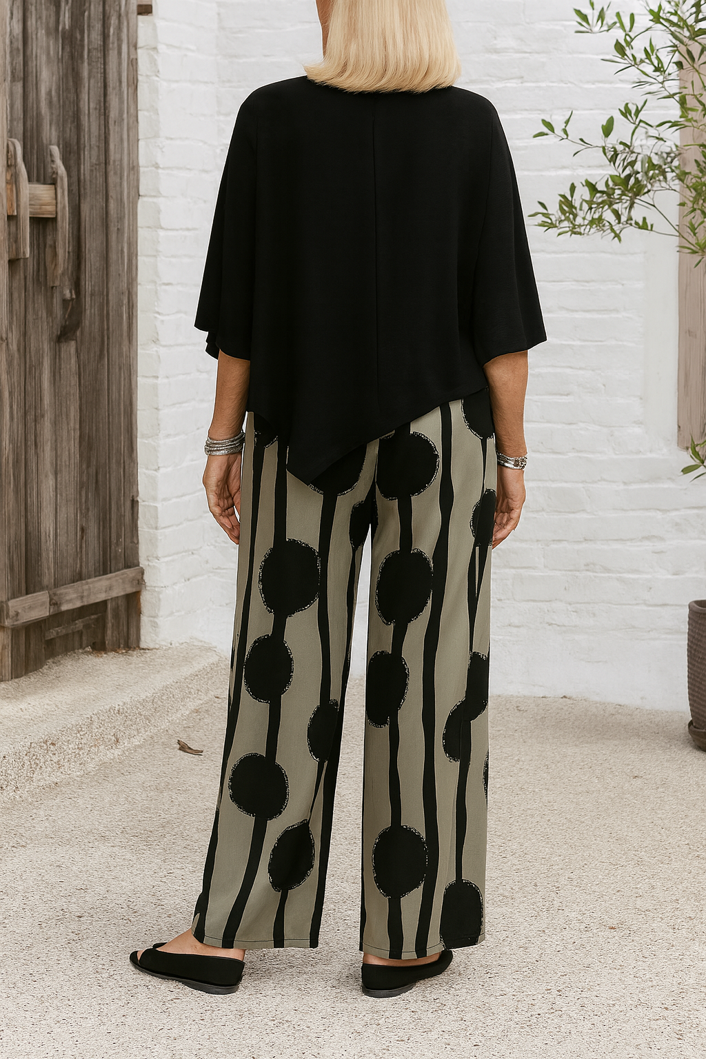 Kalliope - Comfortable Elastic Waist Two-Piece Set