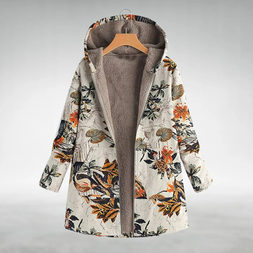 Jovanna - Casual and Elegant Floral Jacket