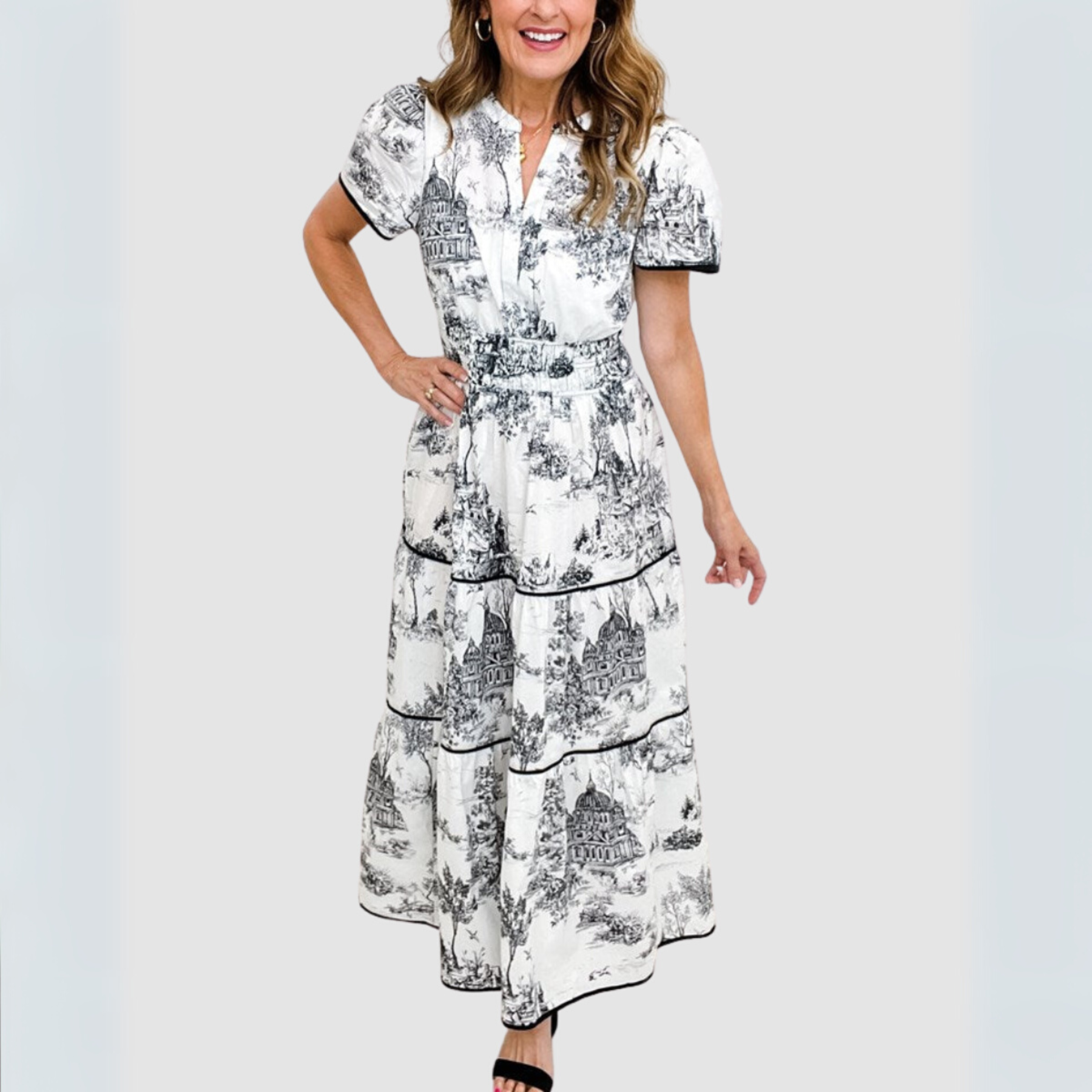 Daisy Classic Toile Maxi