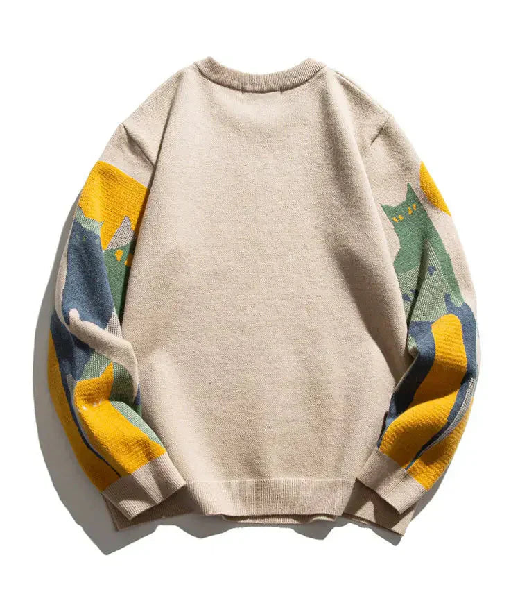 Zaya | Moonlit Cat Sweater