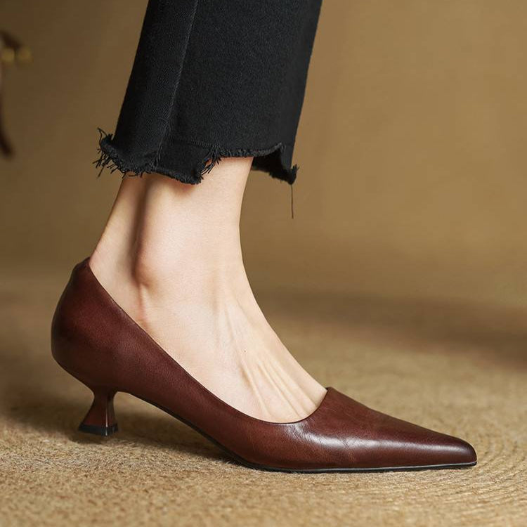 Anok™ Leather Pumps
