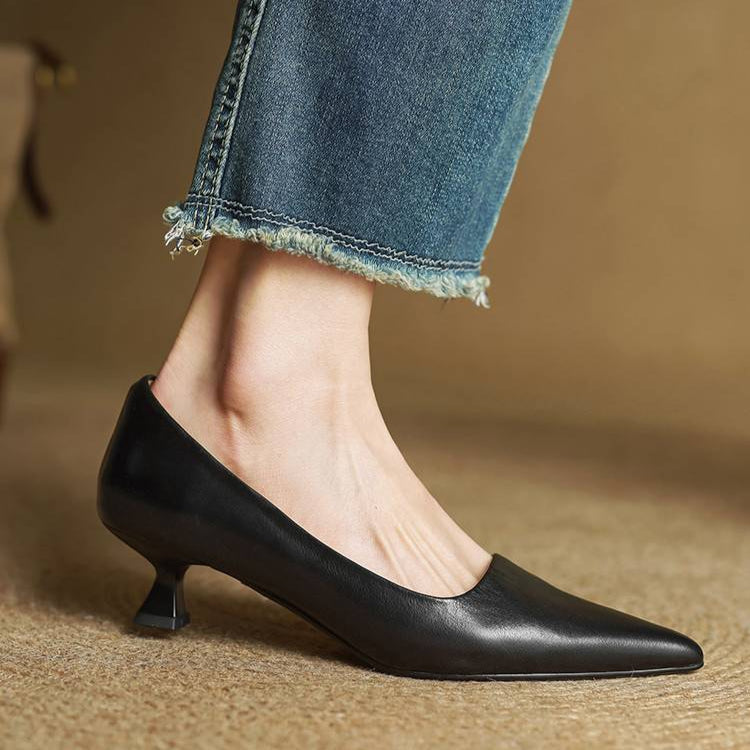 Anok™ Leather Pumps