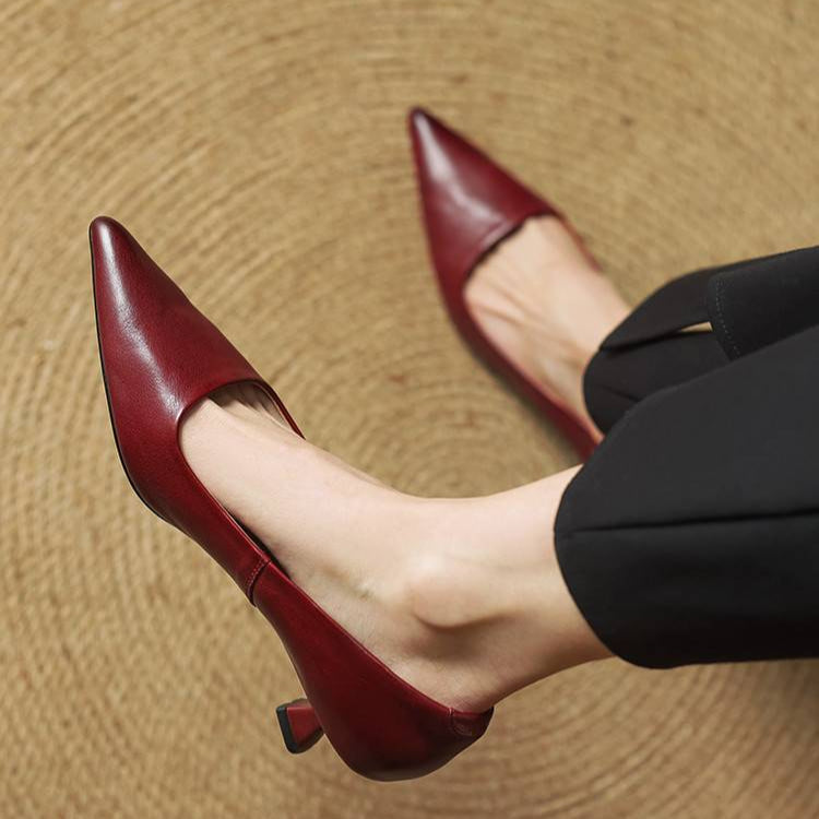 Anok™ Leather Pumps