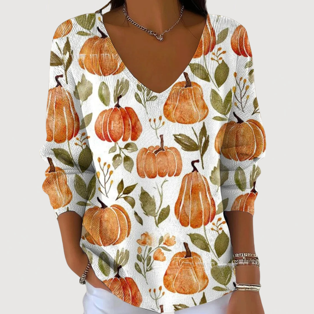 COLETTE – COZY V-NECK SWEATER