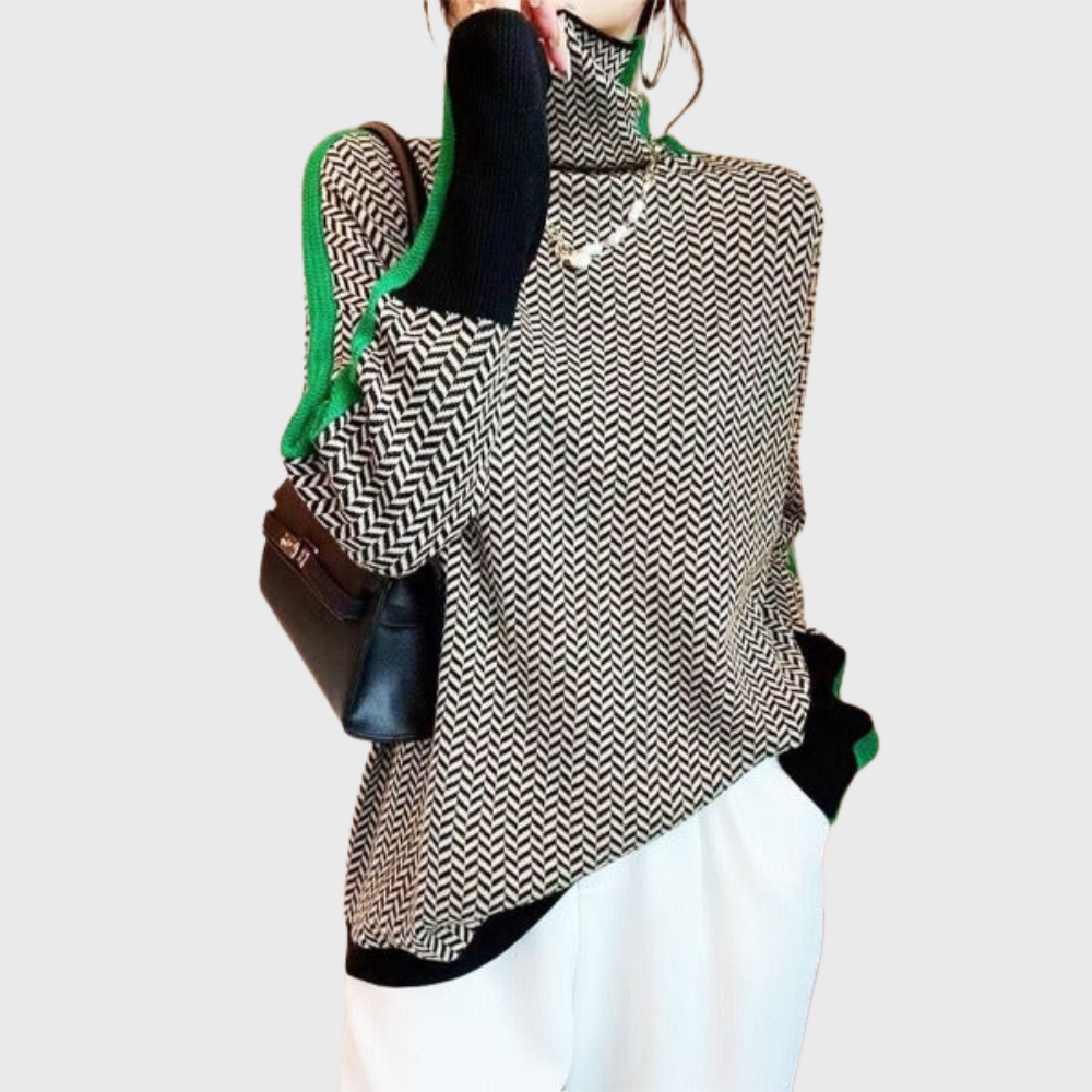 ANALISA | HIGH NECK SWEATER