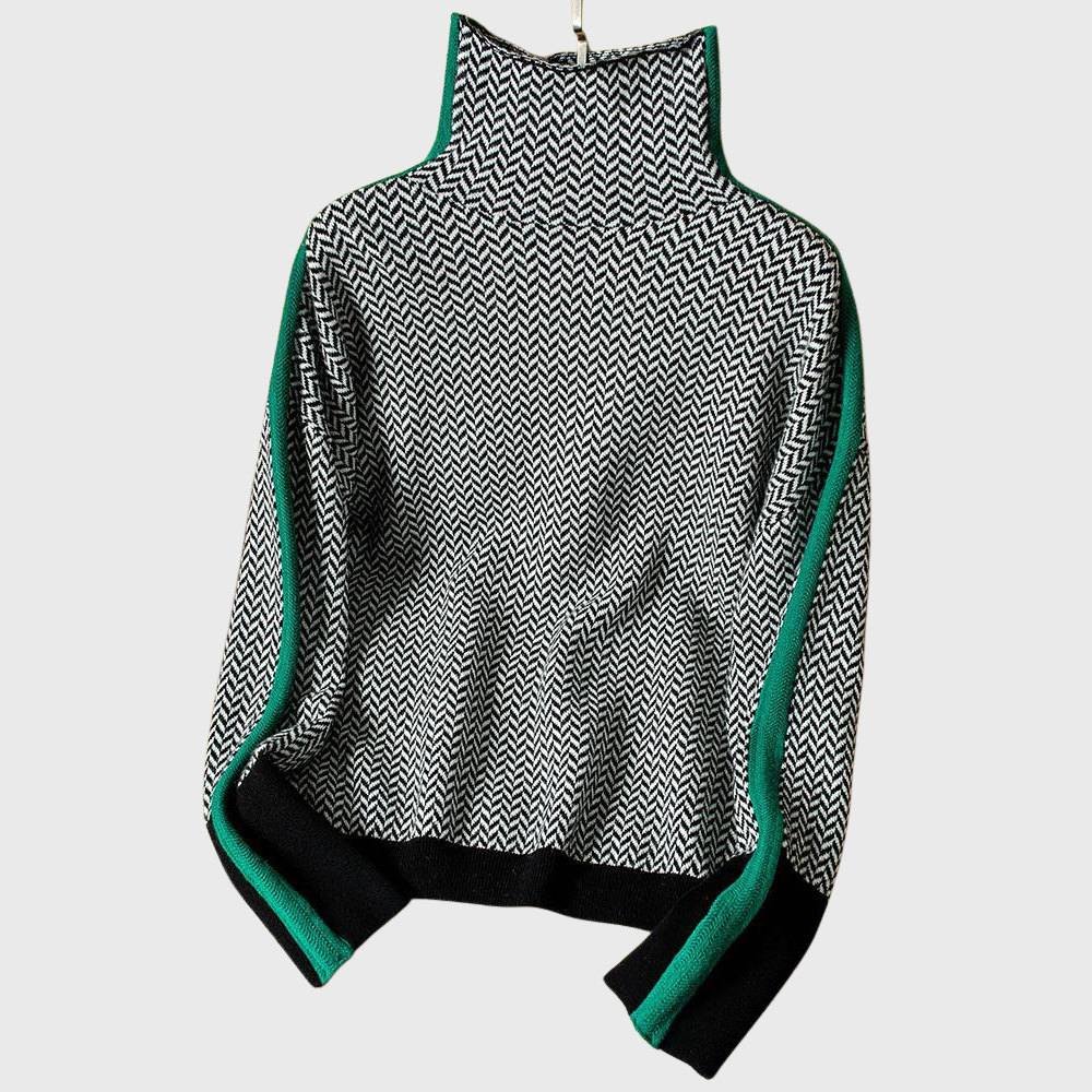 ANALISA | HIGH NECK SWEATER