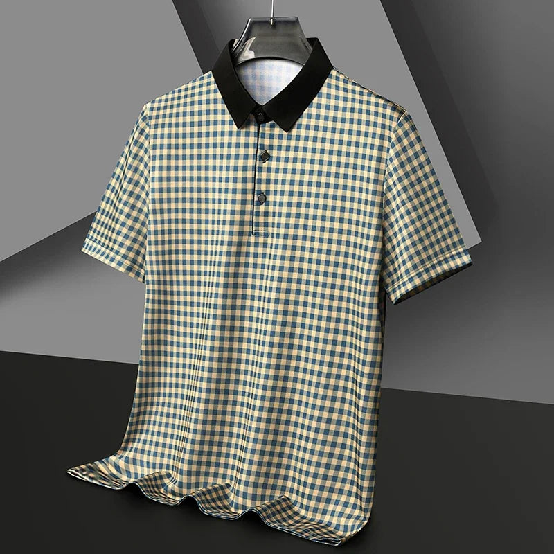 Oxford - Grid Plaid Polo
