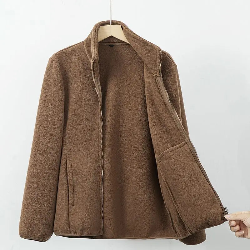 Isabelle | Classic Fleece Zip Jacket