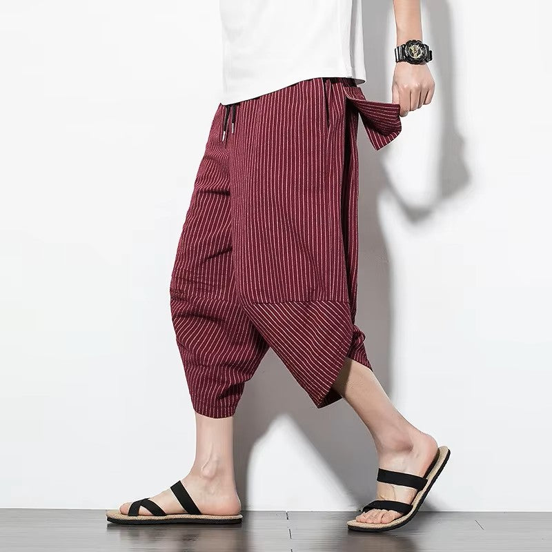 Pineda - Summerweight Cotton-Linen Pants