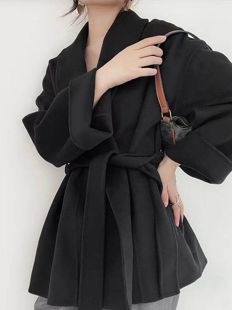 Serenya – Handmade wool and cashmere coat