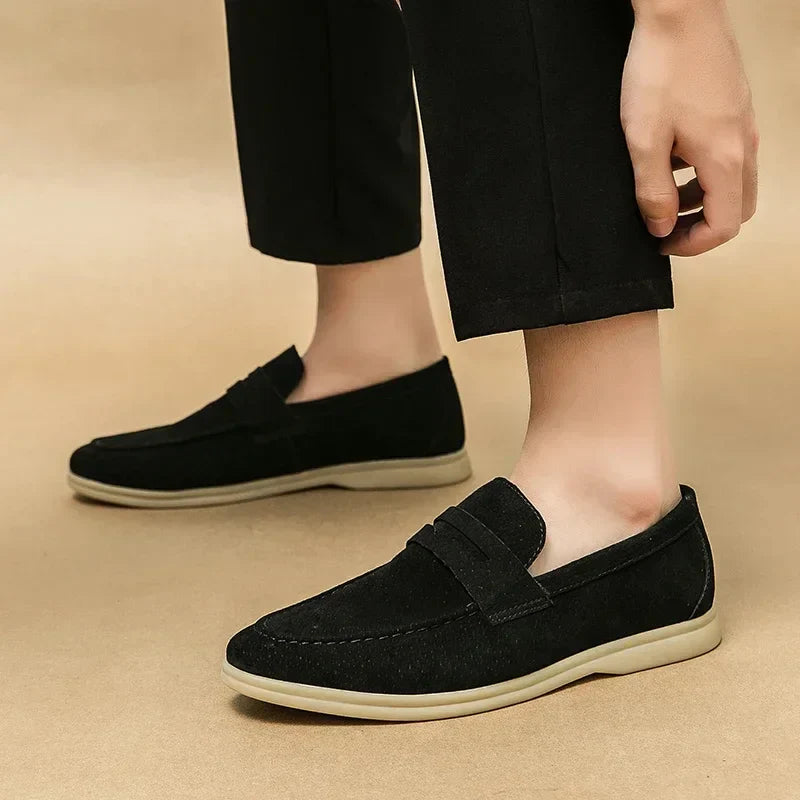 Ashmore - Suede Slip On Loafer