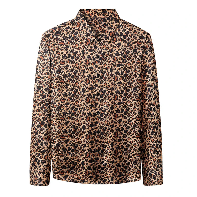 Savanna - Silk Leopard Shirt