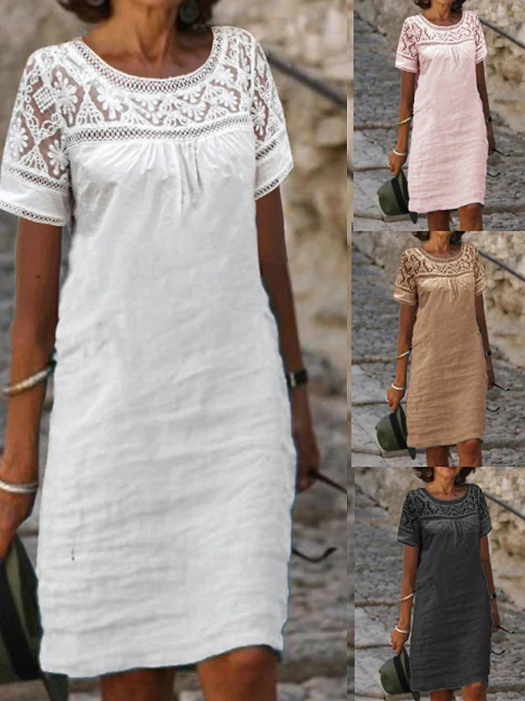 Solène | Lace Dress with Timeless Elegance