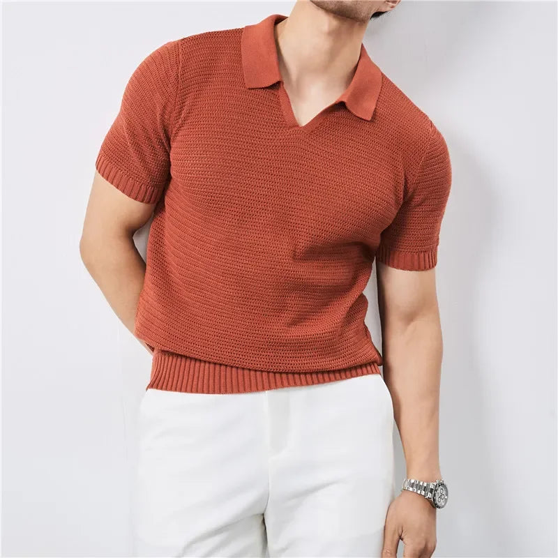 Tidepoint – Open Weave Polo