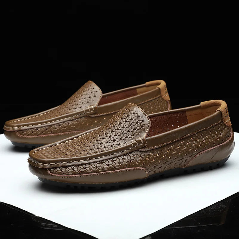 Enzo - Slip On Leather Loafer