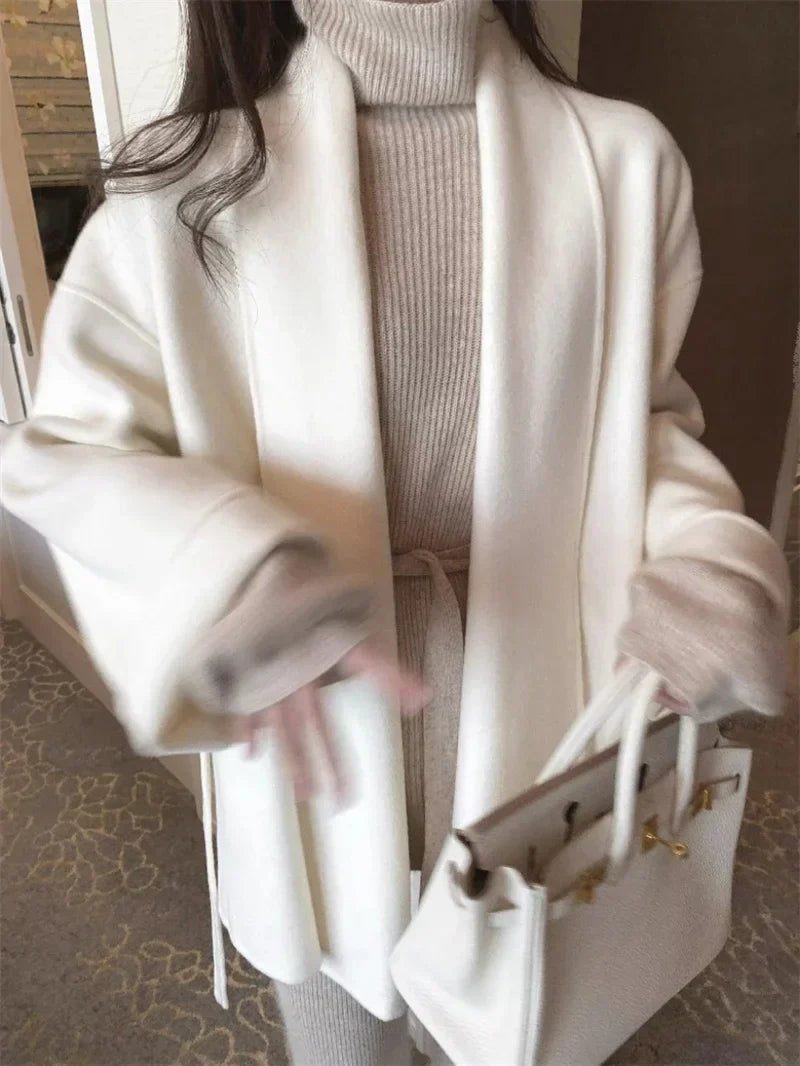 Serenya – Handmade wool and cashmere coat