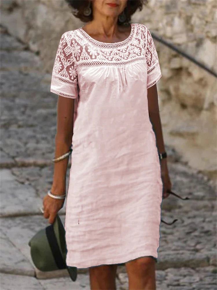 Solène | Lace Dress with Timeless Elegance