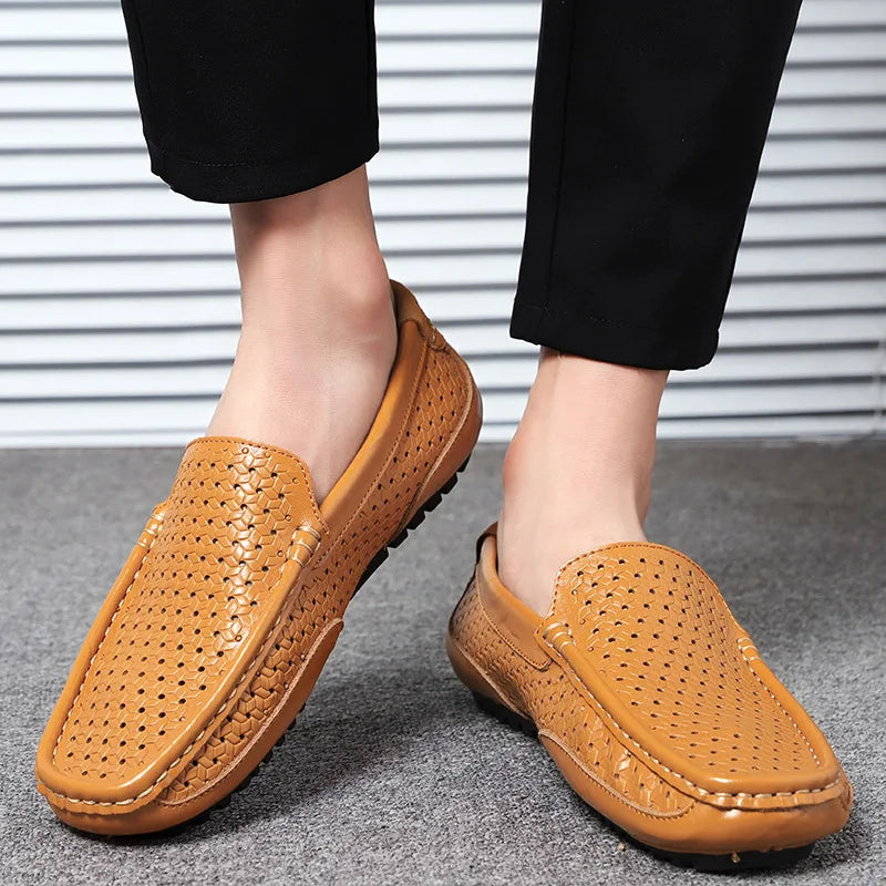 Enzo - Slip On Leather Loafer