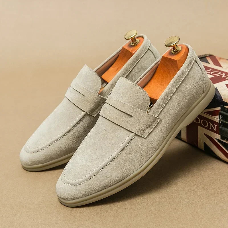 Ashmore - Suede Slip On Loafer