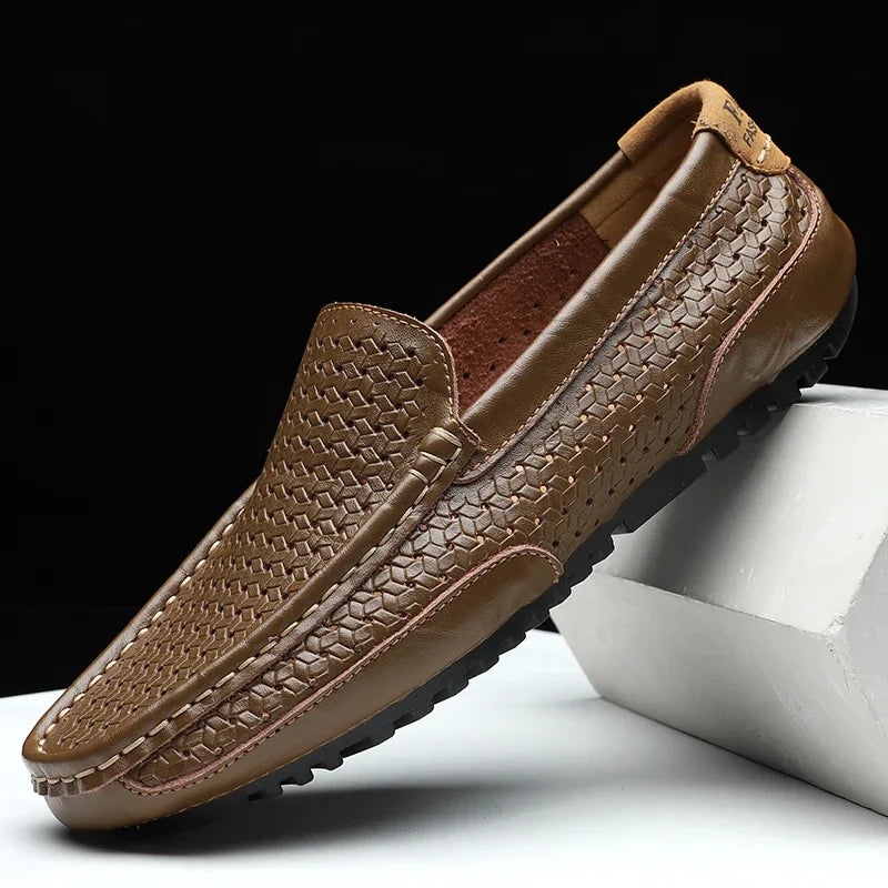 Enzo - Slip On Leather Loafer