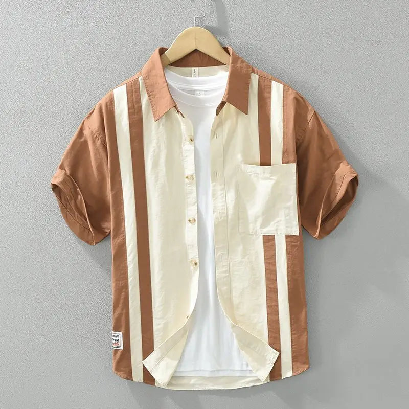 Lorenzo - Vertical Striped Shirt