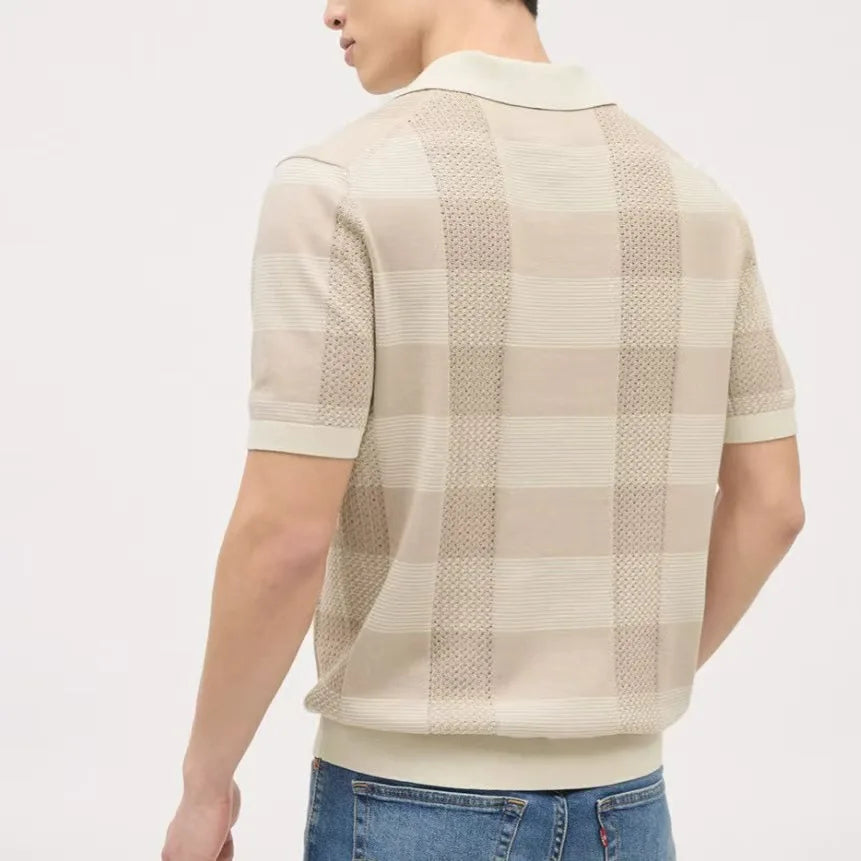 Towers - Stripped Short Sleeve Polo