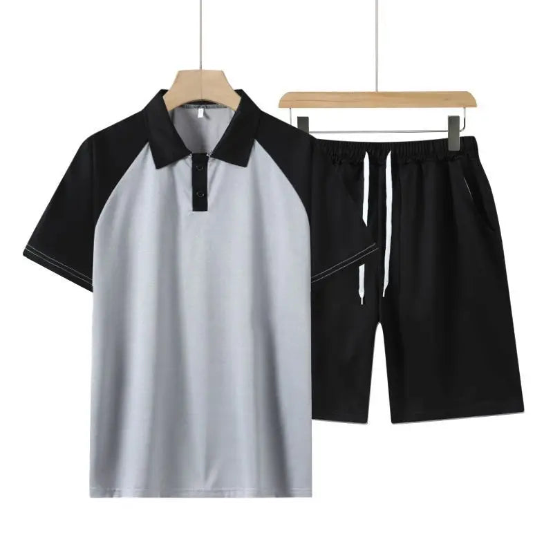Vista – Colorblock Polo Short Set