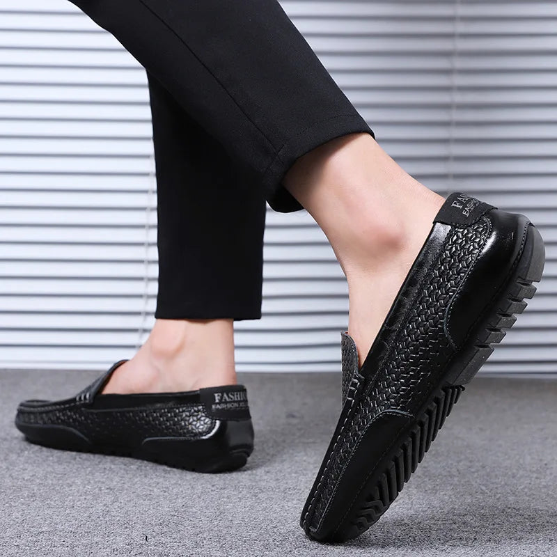 Enzo - Slip On Leather Loafer