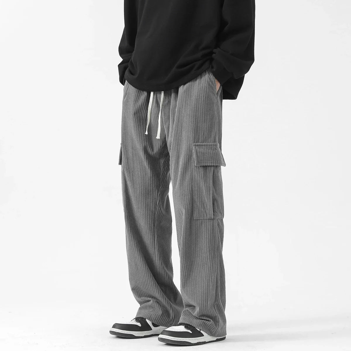 Haggar Straight Leg Corduroy Pants