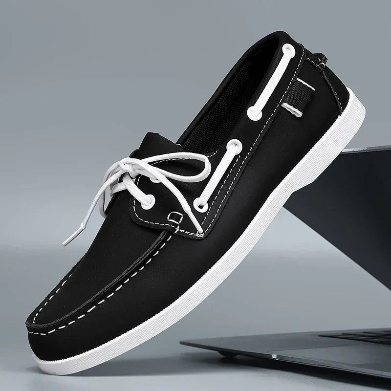 Levi Hudson - Leather Boat Shoe