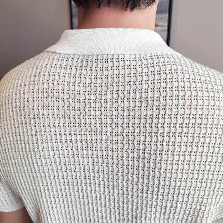 Emeline - Classic Zip Polo Shirt
